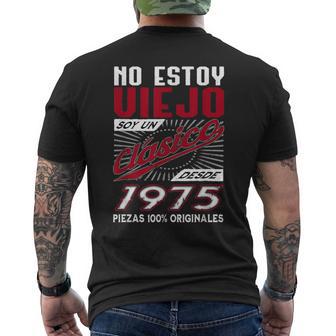 Hombre Divertido Nacido En 1975 No Estoyiejooy Un Clásico Camiseta Hombre Estampado Espalda - Regaloses