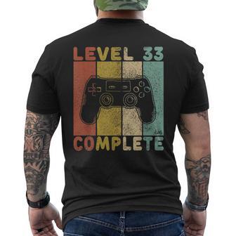 Hombre Gamer 33 Cumpleaños Regalo Para Hombres 33 Años Camiseta Hombre Estampado Espalda - Regaloses