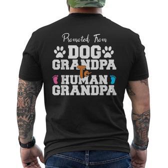 Hombre Promocionado De Perro Abuelo A Abuelo Humano Camiseta Hombre Estampado Espalda - Regaloses