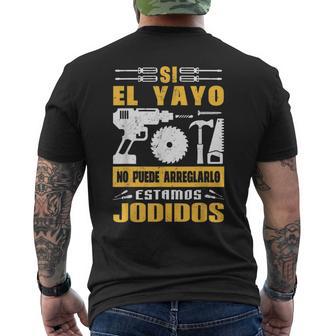 Hombrei El Yayo No Puede Arreglarlo Para El Día Del Padre Camiseta Hombre Estampado Espalda - Regaloses