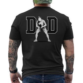 Hommes Dad Tennis De Table Papa Ping Pong Raquette Père T-shirt imprimé au dos - Cadeauxyz