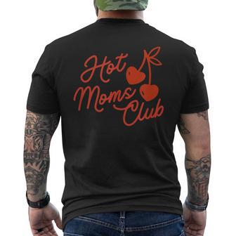 Hot Moms Club Cherry Coquette Proud Mothers Men's T-shirt Back Print | Seseable UK