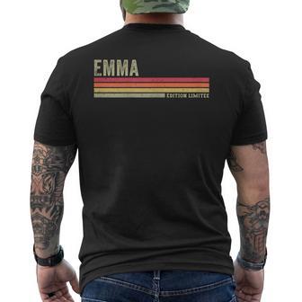 Humour Phrase Drôle Emma Prénom Personnalisé Emma T-shirt imprimé au dos - Cadeauxyz
