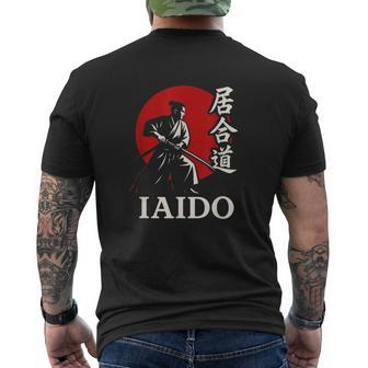 Iaido Espada Japonesa Para Practicar Artes Marciales Zen Bushido Camiseta Hombre Estampado Espalda - Regaloses