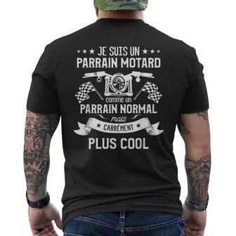 Idée Cadeau Retraite Pour Un Papy Motard Un Costume De Moto T-shirt imprimé au dos - Cadeauxyz