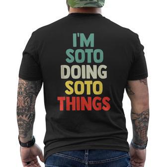 I'moto Doingoto Things De Regalo Con Nombre Personalizado Camiseta Hombre Estampado Espalda - Regaloses