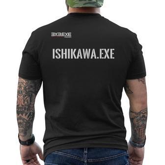 IshikawaExe_1_高杉真 メンズTシャツ バックプリント - Kawaiitshirt