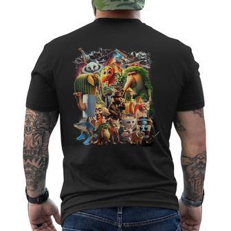 Italian Brainrot シャツ イタリアンブレインロットai Gen Z メンズTシャツ バックプリント - Kawaiitshirt