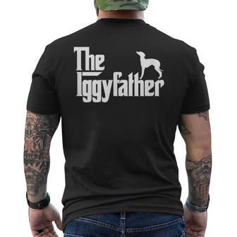 Italian Greyhound Father Dad The Iggyfather Iggy Men's T-shirt Back Print - Thegiftio UK