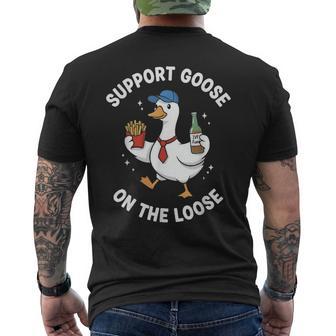 Ivf Matching Goose Men's T-shirt Back Print - Thegiftio UK