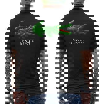 J'acoste Crocodile Drole Parodie Croco T-shirt imprimé au dos - Cadeauxyz