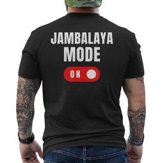 Jambalaya モード 面白い文字 食べ物愛好家に最適 スープ ユーモア メンズTシャツ バックプリント - Kawaiitshirt