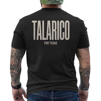 James Talarico Texas Politics For Senate Democrat Support Men's T-shirt Back Print - Thegiftio UK