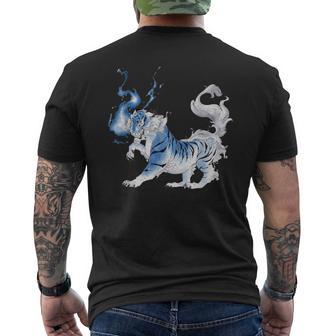 Japonais Aesthetic Tiger Tokyo Japon Manga Anime Asiatique 80'S T-shirt imprimé au dos - Cadeauxyz