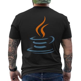 Java Code Web Developer シャツ フロントエンド デベロッパー メンズTシャツ バックプリント - Kawaiitshirt