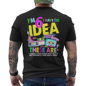 Je N'ai Aucune Idée De Ce Qu'est Cette Idée De Tenue Des Années 80 Pour Les Enfants De 6 Ans T-shirt imprimé au dos - Cadeauxyz
