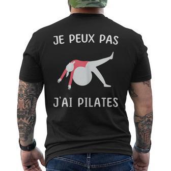 Je Peux Pas J'ai Pilates Cadeau T-shirt imprimé au dos - Cadeauxyz