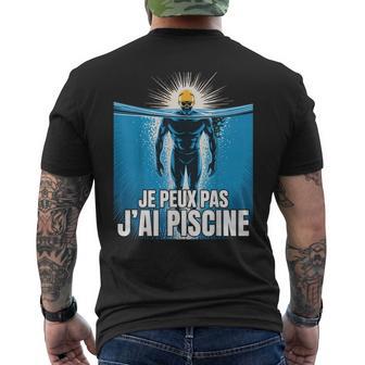 Je Peux Pas J'ai Piscine Cadeau Drôle T-shirt imprimé au dos - Cadeauxyz