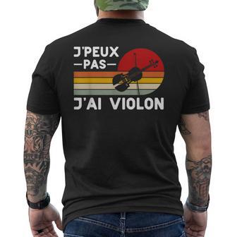 Je Peux Pas J'aiiolon Humourioloniste Musicien Drole T-shirt imprimé au dos - Cadeauxyz