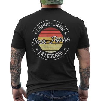 Jean-Pierre L'homme L'icône La Légende T-shirt imprimé au dos - Cadeauxyz