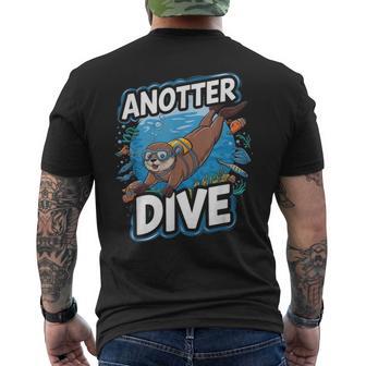 Jeu De Mots Drôle De Loutre De Plongée T-shirt imprimé au dos - Cadeauxyz