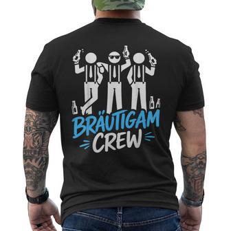 Jga Männer Junggesellenabschied Herren Poltern Jga T-Shirt mit Rückendruck - Seseable