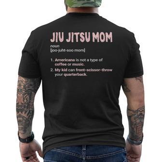 Jiu-Jitsu Mamá Divertido Madre Brasileño Jiu Jitsu Bjj Mamá Camiseta Hombre Estampado Espalda - Regaloses