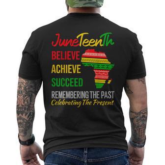 Junenth Is My Independence Day African 1865 Junenth Men's T-shirt Back Print | Mazezy