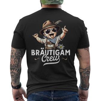 Junggesellenabschied Männer Polterabend Jga Männer T-Shirt mit Rückendruck - Seseable