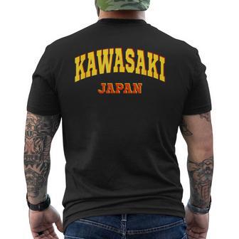 Kawasaki Japan Aesthetic Kawasaki メンズTシャツ バックプリント - Kawaiitshirt