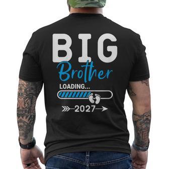 Kids Big Brother Loading 2027 Promoted To Big Brother 2027 Men's T-shirt Back Print - Thegiftio UK