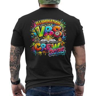 Kids Illumination Vbs Crew 2026 Church Vacation Bible School Men's T-shirt Back Print - Monsterry