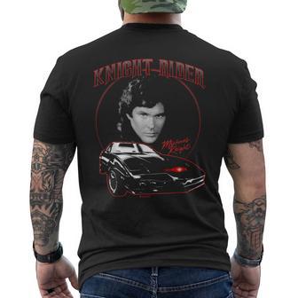 Knight Rider Michael Knight Classic Men's T-shirt Back Print - Thegiftio UK