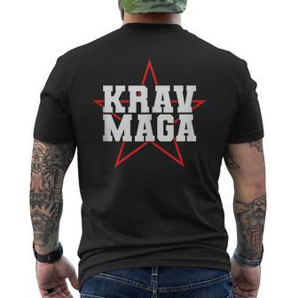 Krav Maga Autodefensa Artes Marciales In Mangas Camiseta Hombre Estampado Espalda - Regaloses