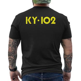 Ky-102 Kansas City Radio Men's T-shirt Back Print - Thegiftio UK