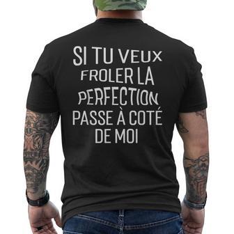 La Perfection Humoristique Drole Noel T-shirt imprimé au dos - Cadeauxyz