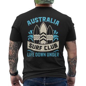 Laida Del Club Deurf De Australia En Australia In Mangas Camiseta Hombre Estampado Espalda - Regaloses