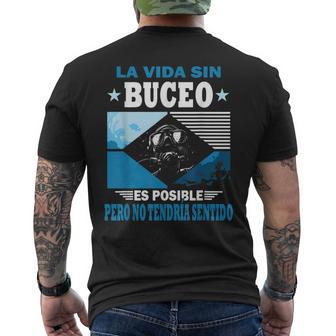 Laidain Buceo Es Posible Buceador Camiseta Hombre Estampado Espalda - Regaloses