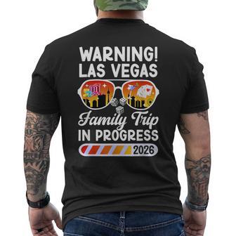 Las Vegas Family Trip In Progress 2026 Las Vegas Vacation Men's T-shirt Back Print - Thegiftio