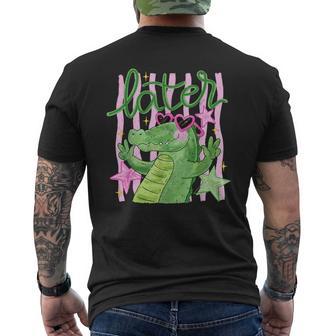 Later Gater See You Later Summer Vibe Men's T-shirt Back Print - Thegiftio UK