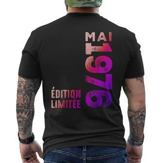 Légendaire Depuis 1976 Mai 1976 Rétro Année 1976Intage T-shirt imprimé au dos - Cadeauxyz