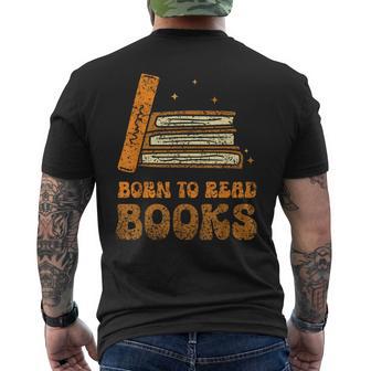 Libri Nati Per Leggere Libro Lettore Leggi Lettori Lettura T-shirt da uomo con stampa posteriore - Novitaregali