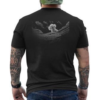 A Little Lamb In The Killer Silence Cute Serial Dog Men's T-shirt Back Print - Thegiftio UK