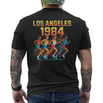 Los Angeles 1984 T-shirt imprimé au dos - Cadeauxyz