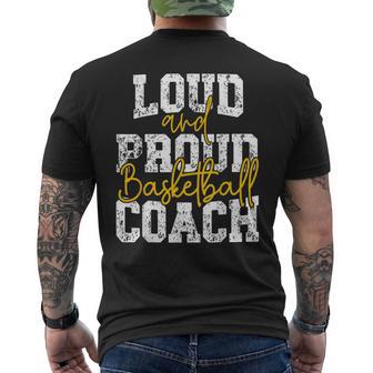 Loud And Proud Entrenador De Baloncesto Camiseta Hombre Estampado Espalda - Regaloses
