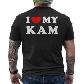 I Love My Kam アイ・ラブ・マイ・カム メンズTシャツ バックプリント - Kawaiitshirt