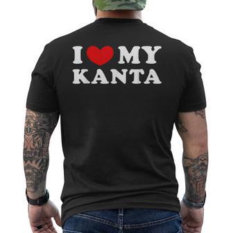 I Love My Kanta アイ・ラブ・マイ・カンタ メンズTシャツ バックプリント - Kawaiitshirt