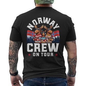 Lustige Norwegen Tour 2025 T-Shirt mit Rückendruck - Seseable