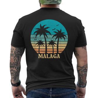 Malaga Playa De Málaga Málaga España Camiseta Hombre Estampado Espalda - Regaloses