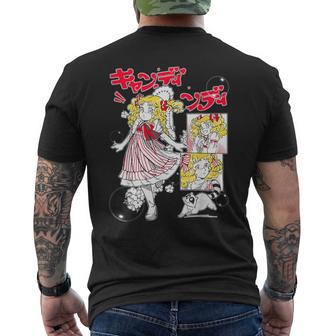 Manga Candy Candy Cartoon Japanese 80S Retro Vintage Anime Men's T-shirt Back Print - Thegiftio